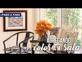 CAMBIE MI SALA CON PINTURAS Y CUADROS: PASO A PASO