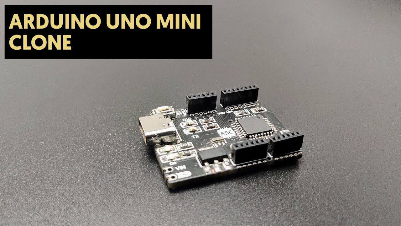 An Arduino UNO Mini Clone 