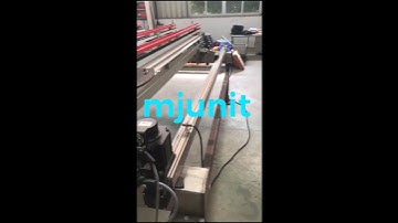 mjunit long length test linear slide module loading and unloading synchronous belt heavy-duty