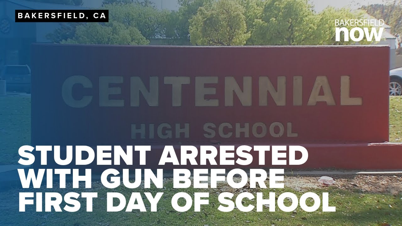 High school student arrested with gun off campus before first day of ...