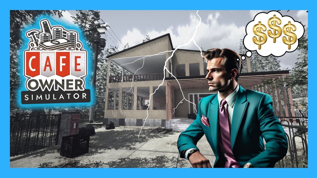 Can I Turn This DUMP Into A Thriving Cafe? | Cafe Owner Simulator