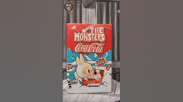 Pop Mart The Monsters Coca Cola Blind Box #popmart #labubu #cocacola #themonsters