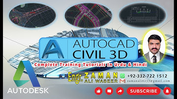 how to create profile from AutoCAD File to civil 3d Urdu/Hindi