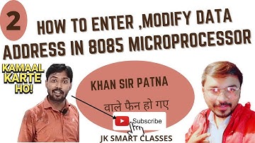 How To Enter, Modify or Change Data and Address in 8085 Microprocessor (MP) Practical Kit Hindi