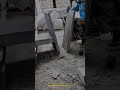 Stone Splitting Process Creates Clean Edges Using Natural Fracture Lines #machine