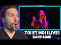 FIRST TIME Reacting To BAND-MAID / Toi et moi (Official Live Video)