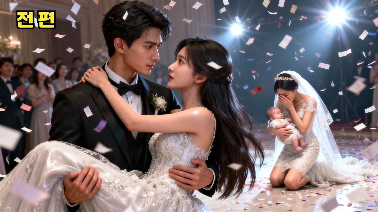 결혼식 날, 약혼녀가 전 남친의 아이까지 안고 나타나자 난 즉석에서 신부를 날 오래 짝사랑한 재벌 천금으로 바꿨고, 그녀는 결국 무릎 꿇고 통곡하며 후회했다！#250801ayA2