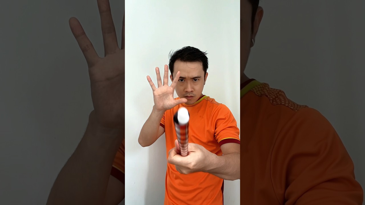 Cane Magic On Hand Funny Tutorial (Ver. Solo) ✋🪄🤚 