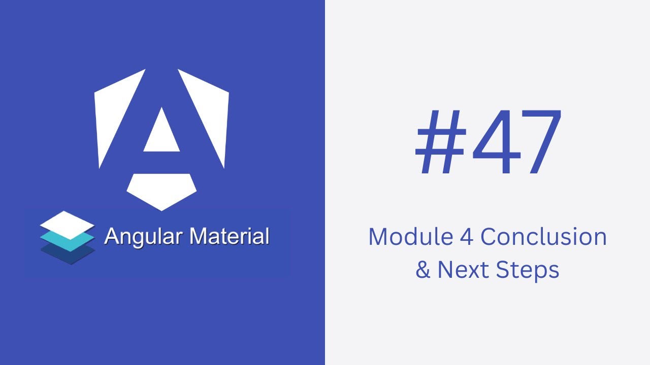 Module 4 Conclusion & Next Steps - YouTube