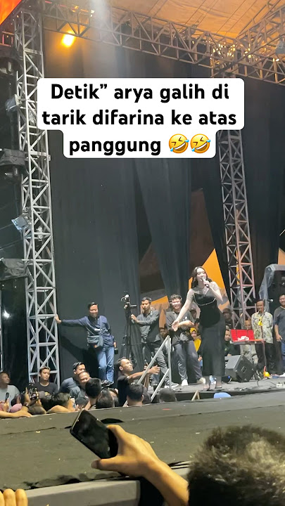 Arya galih di ajak duet difarina indra