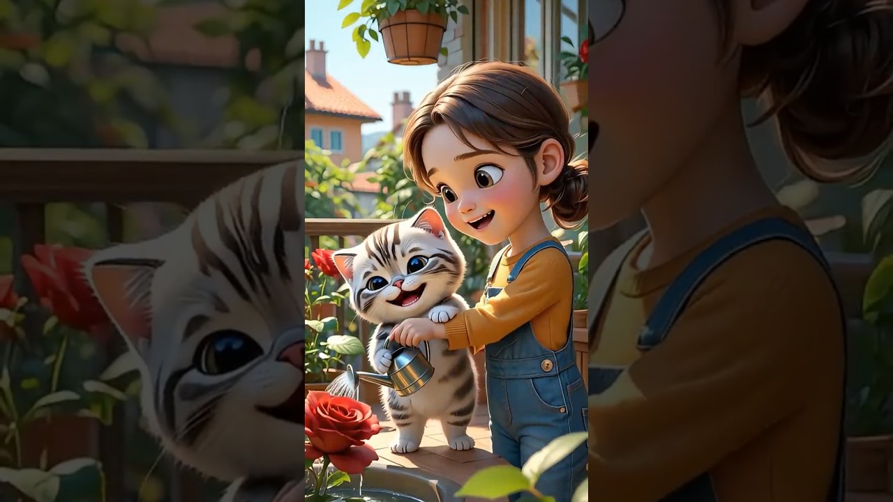 Watch Whiskers Join the Green Tree Planting Campaign by Buying Roses! 🌹🌳 
