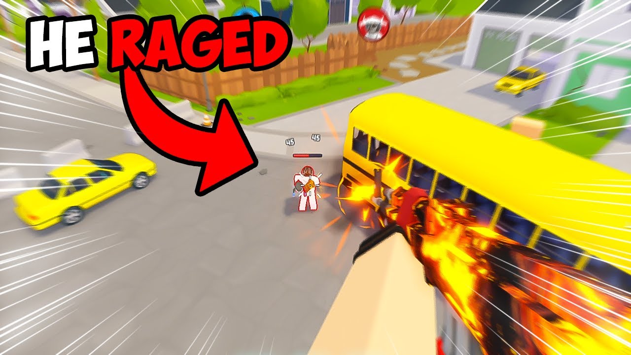 Roblox Hypershot But I Destroyed My Friend Until He *RAGED*..(super funny)