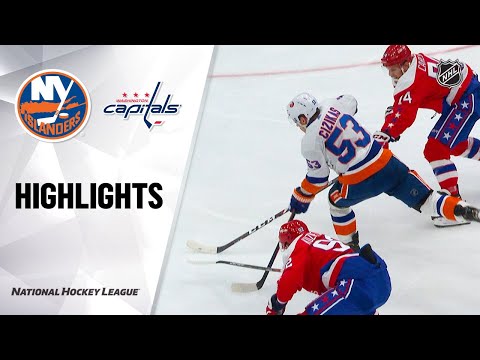 NHL Highlights | Islanders @ Capitals 12/31/19