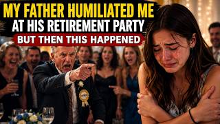 '' MY Father Humiliated Me at HIS Retirement Party-but then this happened''