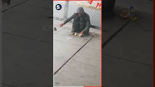 Peruvian ‘Rat-Man’ Performs on the Streets of Lima