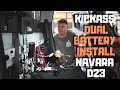 4WD DUAL BATTERY INSTALL - Nissan Navara NP300