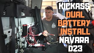 4WD DUAL BATTERY INSTALL - Nissan Navara NP300