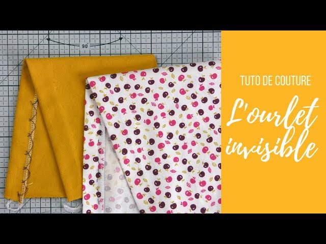 Comment coudre un ourlet invisible à la main ? • Rose Capsule