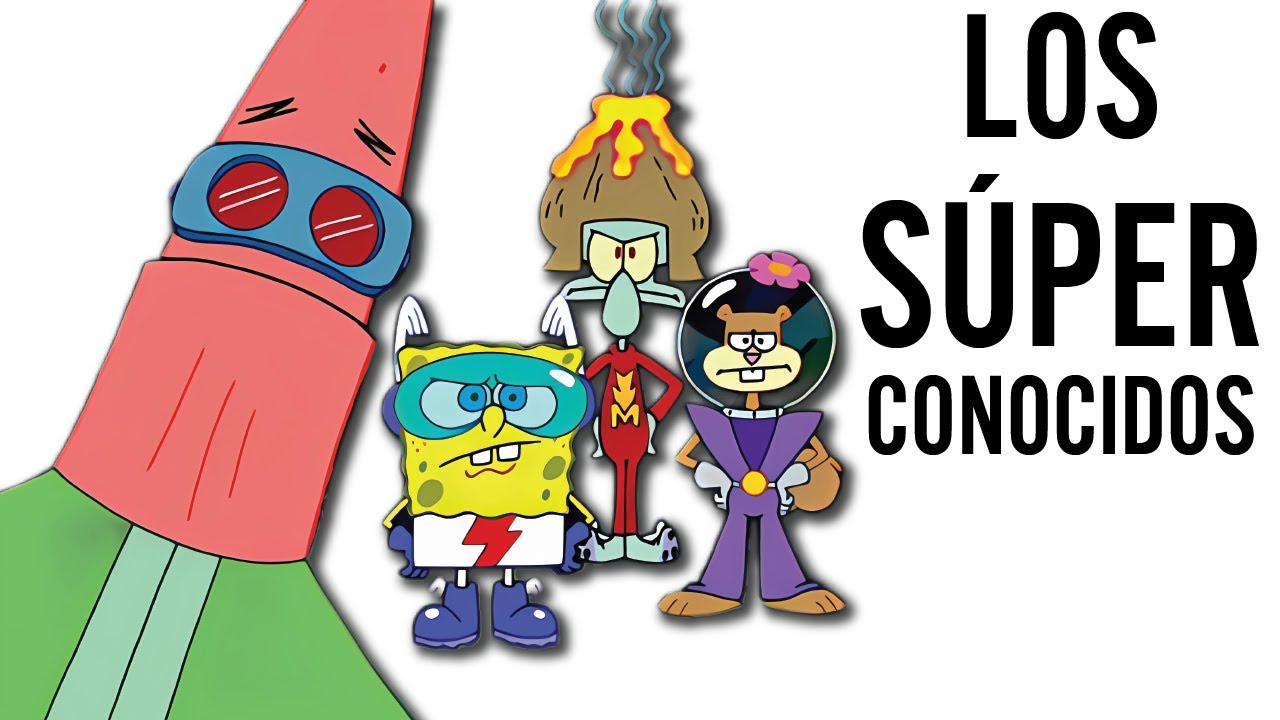 El MEJOR episodio de superhéroes de Bob Esponja V - YouTube