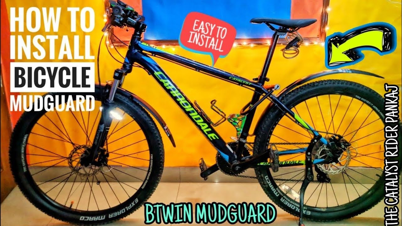 btwin my bike mudguard