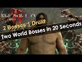 Killing a World Boss in Diablo 4 TWICE in 20 Seconds