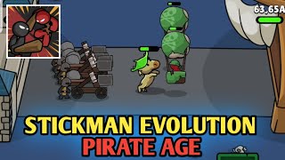 STICKMAN EVOLUTION - PIRATE AGE (GAMEPLAY) screenshot 1