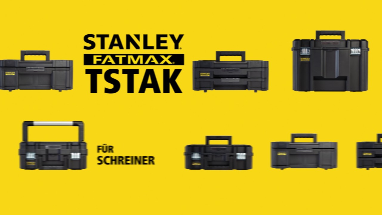 Stanley Fatmax Tstak System Youtube