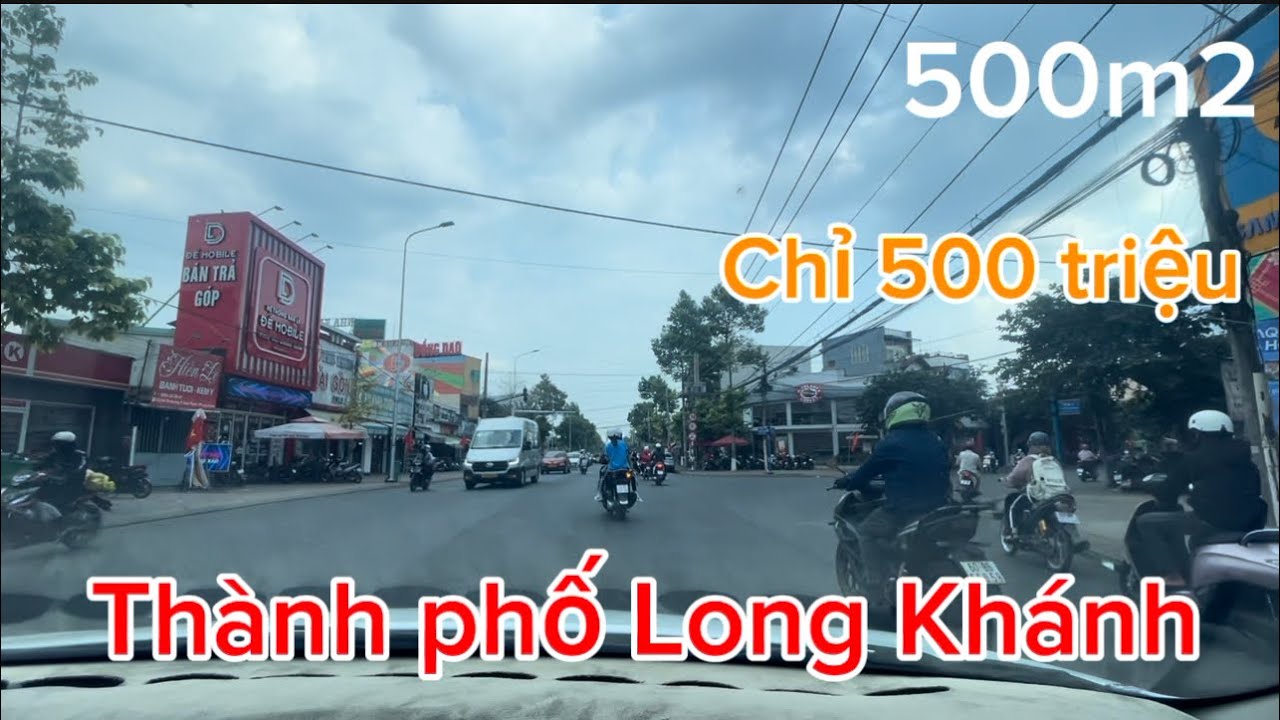 Cần bán 500m2 đất sổ Hồng riêng giá bán trọn sổ 500 triệu tại thành phố Long Khánh 