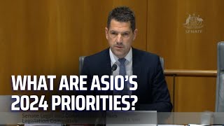 What Are ASIO’s 2024 Priorities?