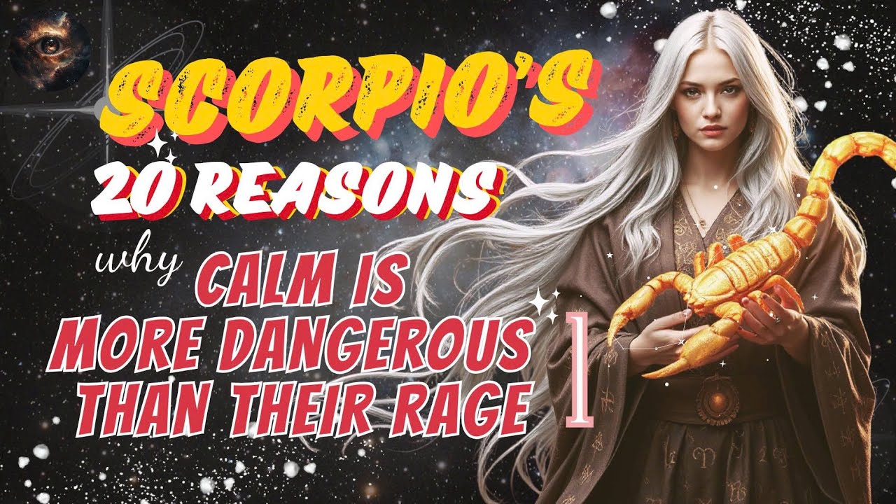 Scorpio Rage ♏ A Stern Warning: Why a Scorpio's Calm is More Dangerous Than Their ...