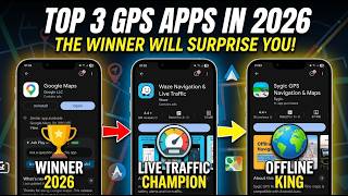 Top 3 GPS Navigation Apps in 2026 | The Winner Will Surprise You