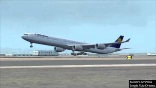 A340 600 Lufthansa,Overland,FSX A340 600 Lufthansa,Overland,FSX