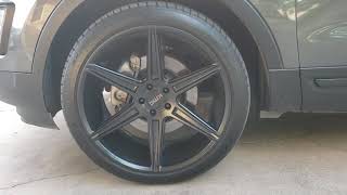2016 Ford explorer sport 22" KMC wheels