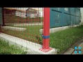 Stalpi gard cu prindere pe beton
