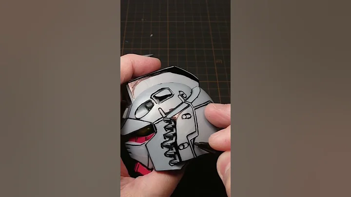 【只用一支奇異筆 修飾出漫畫風模型】 Comic style painting (絵に見えたら負け！) GUNPLA 鋼彈 模型  #shorts - 天天要聞