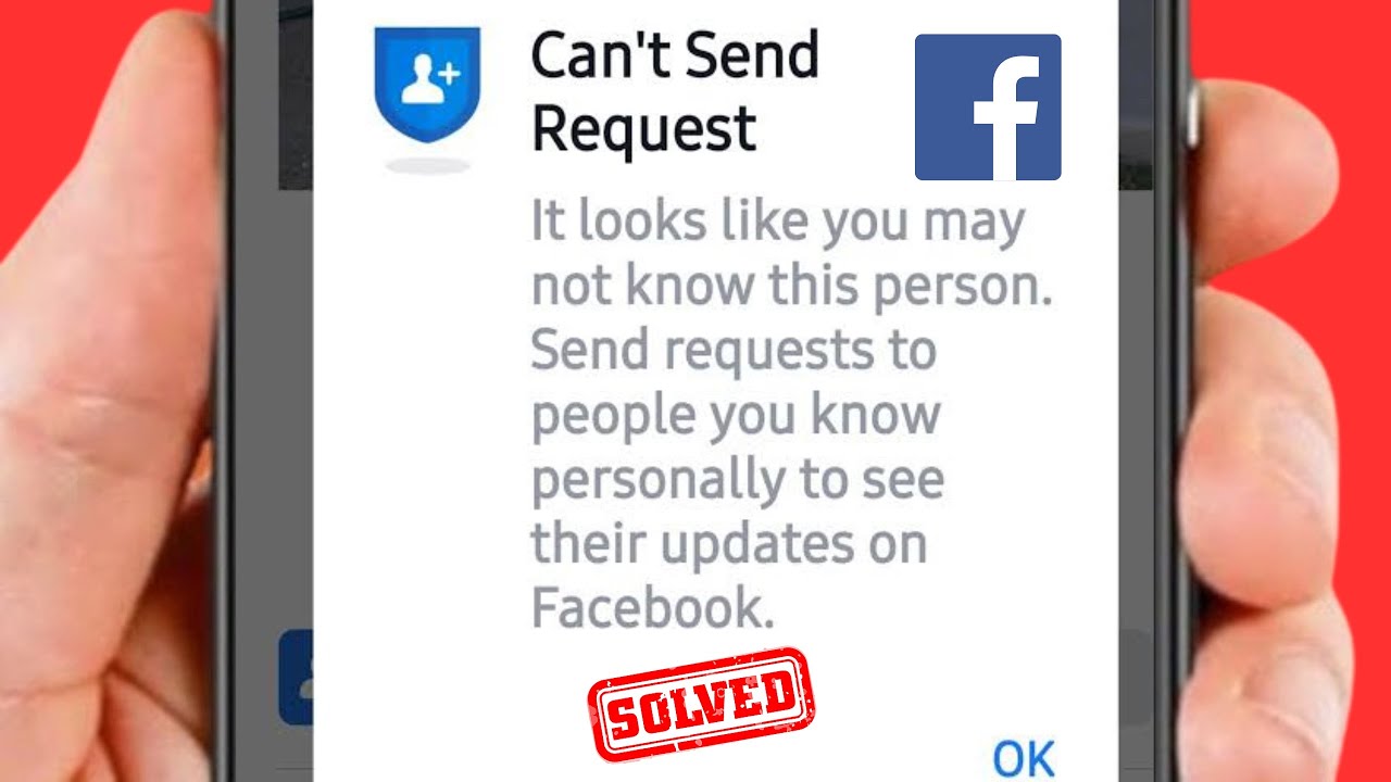 how-to-fix-can-t-send-request-on-facebook-2024-youtube