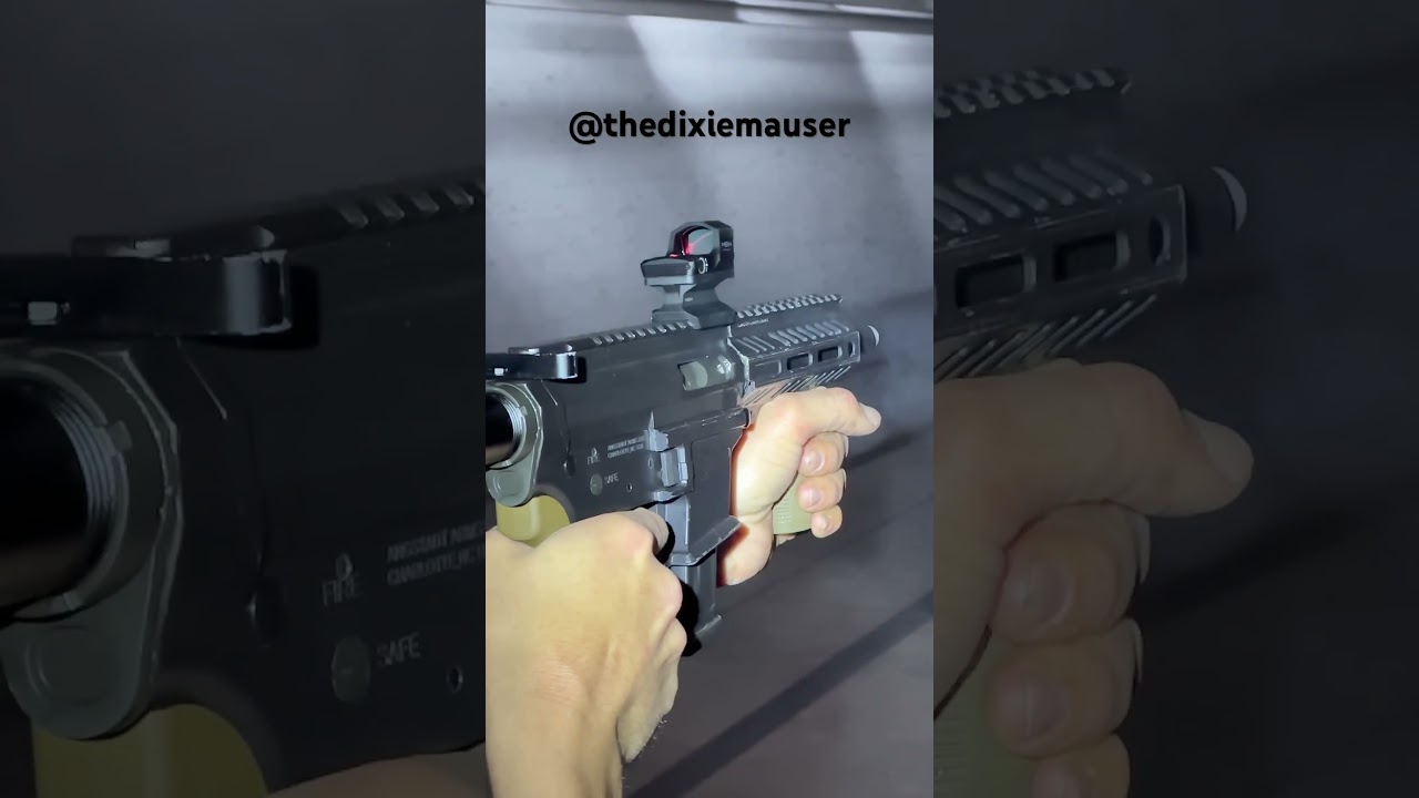 10mm submachine gun with CMMG radial delayed blowback bolt (post sample MG)