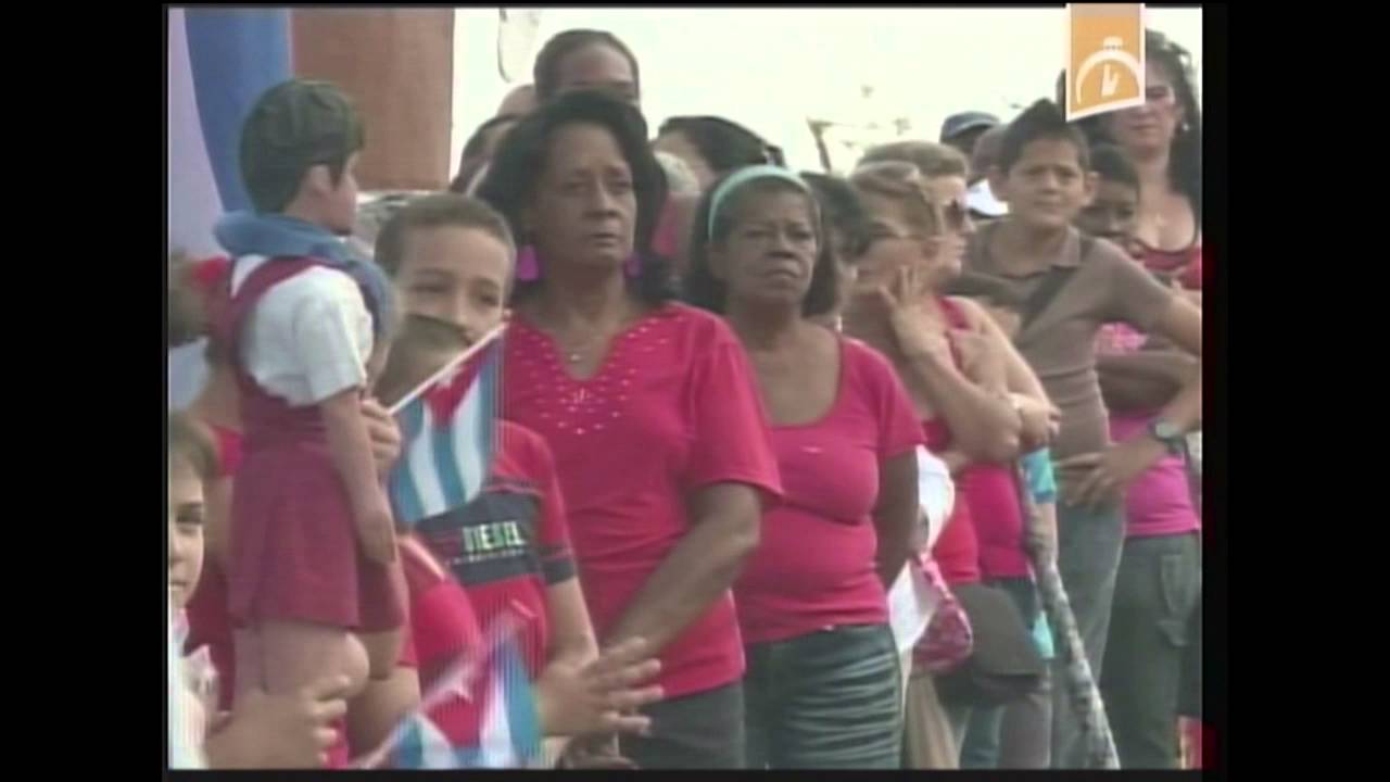 Celebran acto provincial por el #1Mayo en La Habana - YouTube