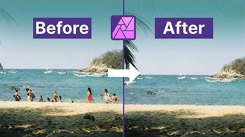 How to Remove Objects In Affinity Photo 2