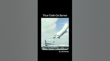 Your Code on Server 😅 #ai #developermemes #codingmemes #funny #comedy #Programmingmemes