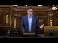 Sánchez provoca la risa del Congreso al asegurar que "jamás conoció ni hubiera tolerado" corrupción