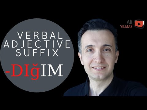 #LearnTurkish | Verbal Adjective Suffix - Sıfat Fiil Eki -DIğIM + İSİM