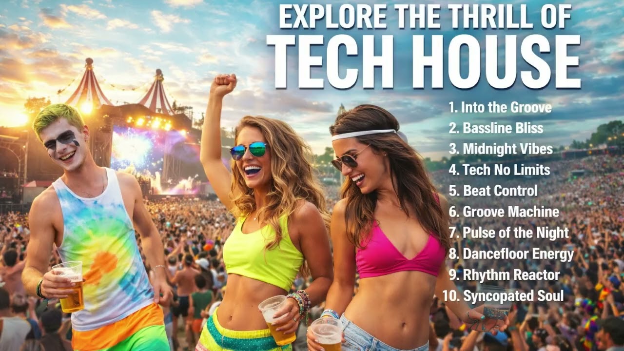 TECH HOUSE HITS ENGANCHADO 2026 adrenalina al saltar junto a la multitud | Original Music