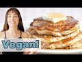 The BEST Vegan Fluffy Pancakes |  Merle Shane O'Neal