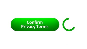 Confirm Privacy Terms Computer Mouse Clicking Animation on white background