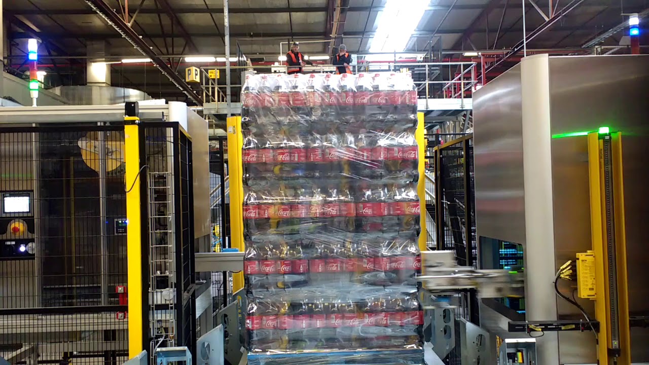 Zetes Palletapplicator electric YouTube