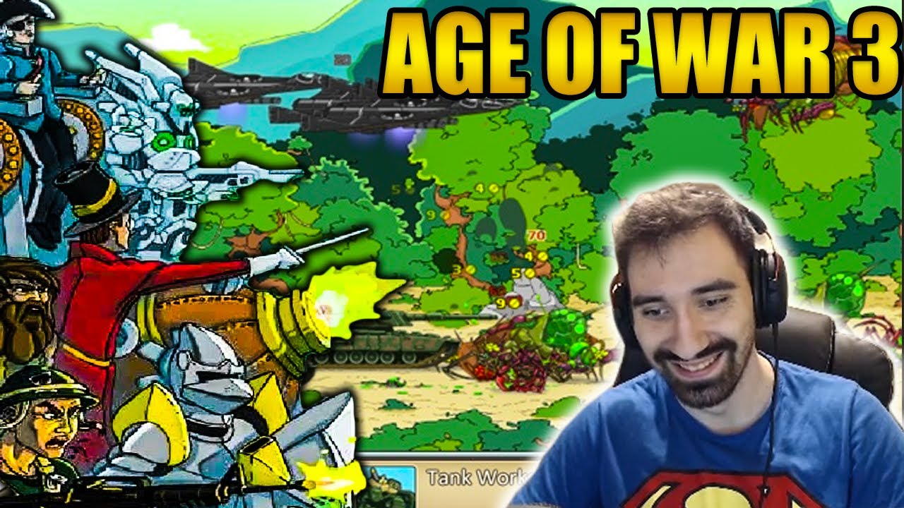 AGE OF WAR 3 *SLOWRUN & SPEEDRUN W JEDNYM FILMIE*