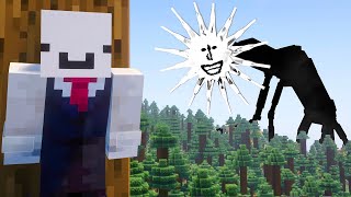 I Got Hunted By The Sun Man in Minecraft