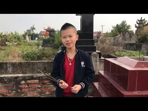 Video Phong tục thăm mộ tổ tiên ngày tết Mai Hoàng Minh 5A1... - YouTube