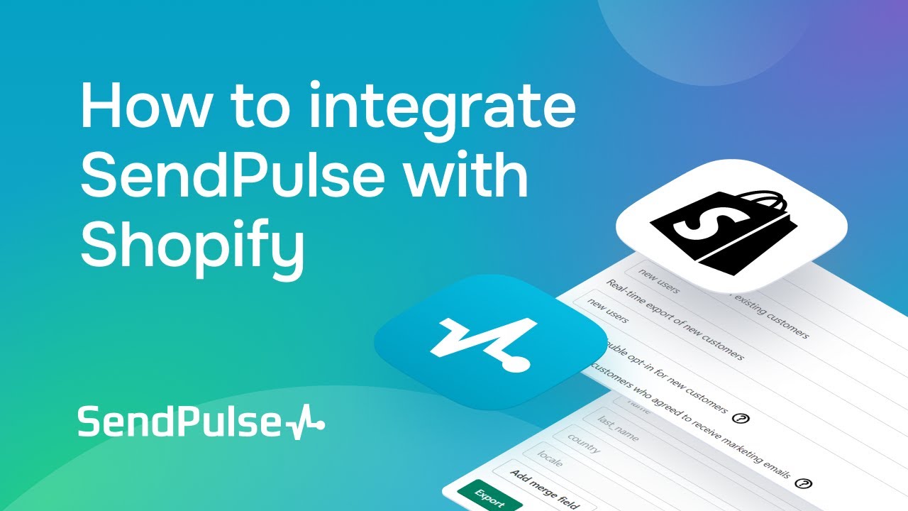 How to integrate SendPulse with Shopify